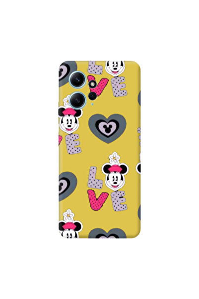 Other Xiaomi Redmi Note 12 4G Minnie Yellow Colored Silicone TPU Θήκη