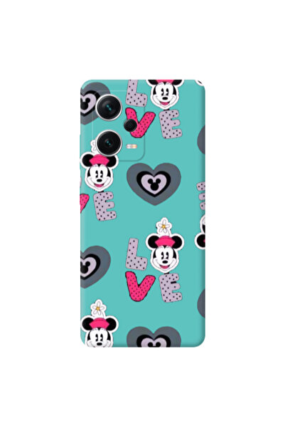 Other Xiaomi Poco X5 Minnie Turquoise Colored Silicone TPU Θήκη