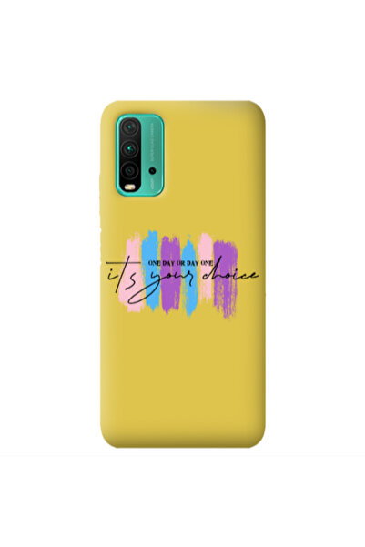 Other Xiaomi Poco M3 One Day Or Day One Yellow Colored Silicone TPU Θήκη