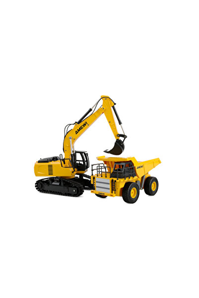 Amewi 2-în-1 Basculantă și Excavator RTR 22710