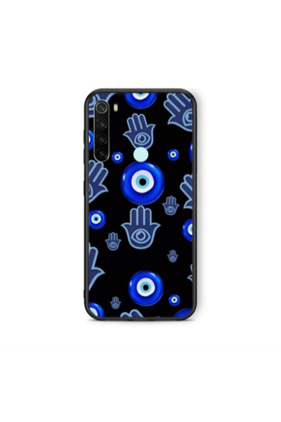 Other Xiaomi Redmi Note 8 Eye in hand Black Glossy Θήκη