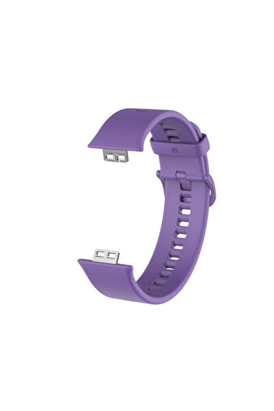 OEM Λουράκι σιλικόνης μωβ (Huawei Watch Fit)