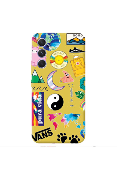Other Samsung A35 Vans Yellow Colored Silicone TPU Θήκη