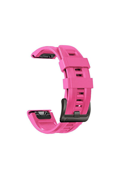 OEM Garmin Fenix 5 6 7 Pro 8 47mm Ροζ Λουράκι