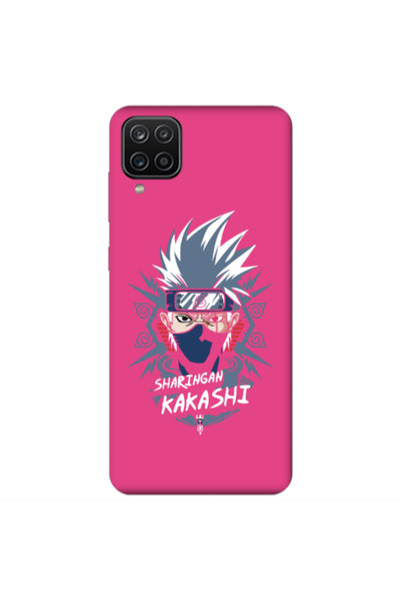 Other Samsung A12 Anime Mangoo Fuchsia Colored Silicone TPU Θήκη