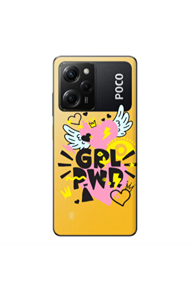 Other Xiaomi Poco X5 Pro Grl Pwr Transparent Silicone TPU Θήκη