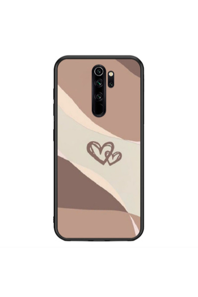 Other Xiaomi Redmi Note 8 Pro Mini Hearts Black Glossy Θήκη