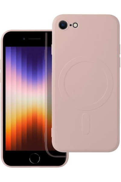 OEM Μαγνητική Πίσω Θήκη Σιλικόνης Ροζ (iPhone 8/7)