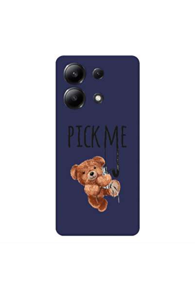 Other Xiaomi Redmi Note 13 4G Pick me Dark blue Colored Silicone TPU Θήκη