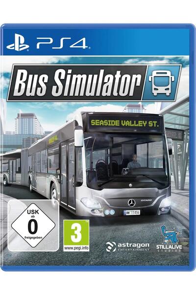 astragon PlayStation 4 - Bus Simulator (PS4 Oyun) Dijital PSN Hesabı Kişiye Özel