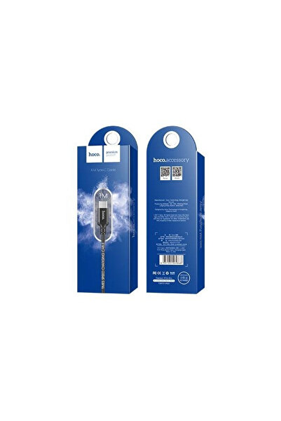 Hoco Cablu Date si Incarcare USB-A - USB-C X14 Times, 18W, 2m, Negru