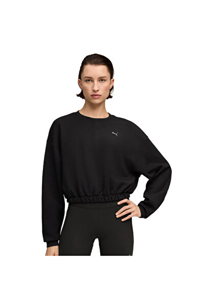 Puma W CLOUDSPUN CREW 527461-01 Μαύρο L