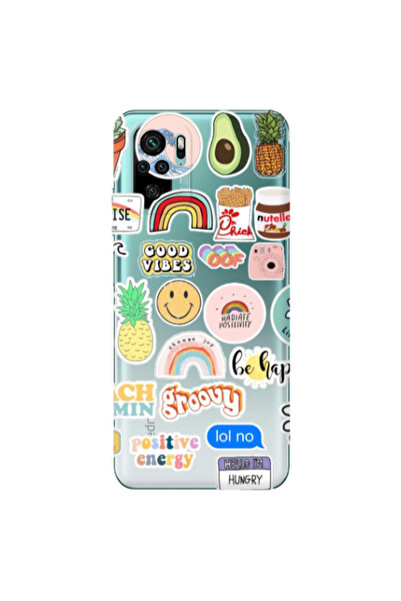 Other Xiaomi Redmi Note 10 4G Good vibes Transparent Silicone TPU Θήκη