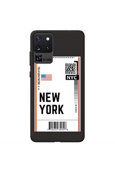 Other Samsung S20 Ultra New York NYC Black Colored Silicone TPU Θήκη
