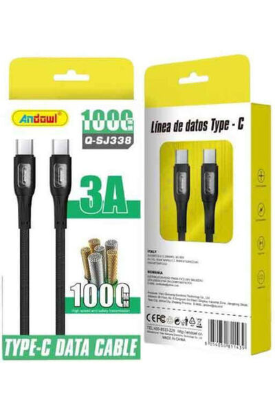 OEM Καλώδιο δεδομένων USB 2.0 USB-C αρσενικό - USB-C 1μ