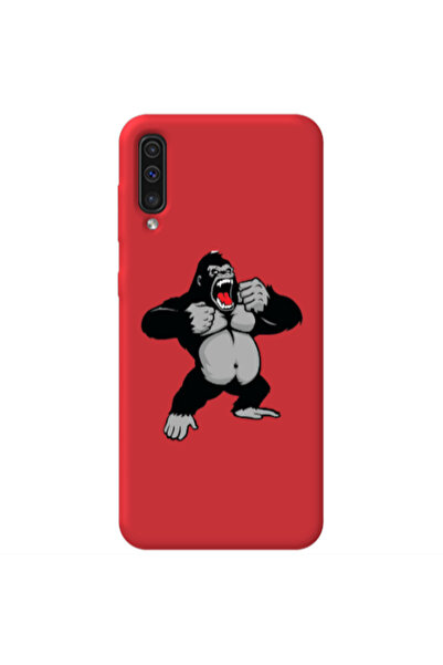 Other Samsung A70 Angry Gorilla2 Red Colored Silicone TPU Θήκη
