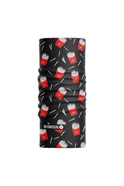BEE UNUSUAL Μάσκα προσώπου MUNCHIES AH-20001-BLK Μαύρη ONE