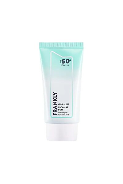 K- Beauty Frankly-Cicahae Sunscreen Spf50+ - Cica Barrier Protective Soothing...