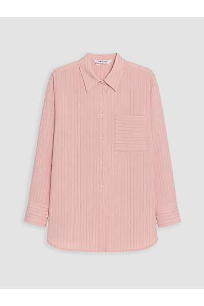 LC Waikiki Nevavm Striped Women's Shirt Tunic with a Difference
