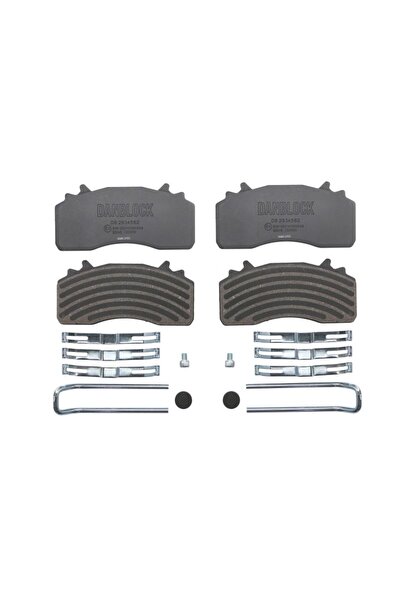 DANBLOCK Placute Frana Fata/Spate Wabco Maxx 22l Mercedes Actros MP4 / MP5 An...