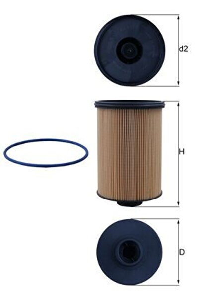MAHLE Filtru Combustibil Man Tgm Ii Tgs I Tgs Ii Tgx I D0836lfl68-d3876lf12 0...