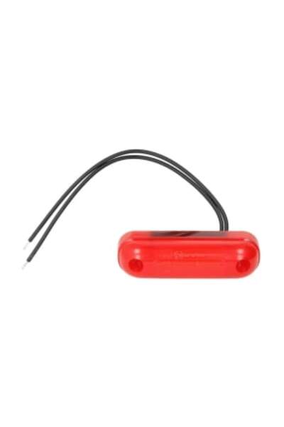 WAS Lampa Gabarit Dreapta/Stanga Forma: Dreptunghiular Rosu Led 12/24v