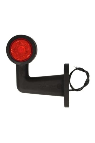 WAS Lampa Gabarit Stanga Alb/Rosu Led 12/24v