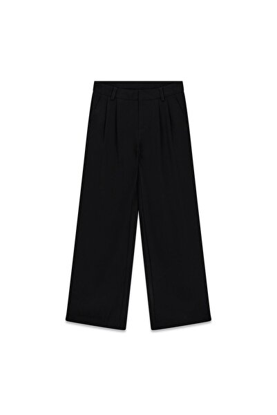 Guess Pantaloni de fetiță din material textil J6RB13WGUL0 Negru