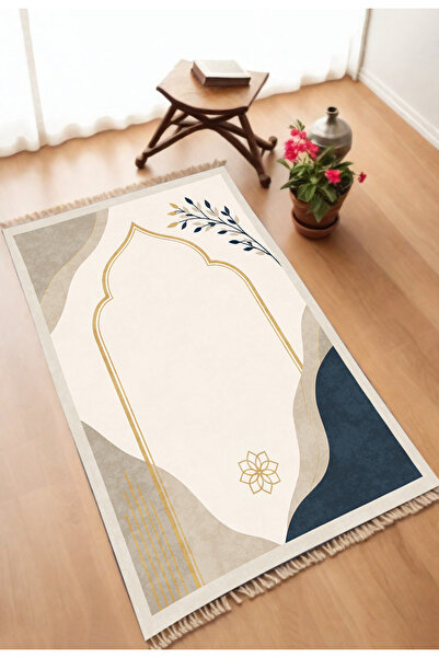 aymira home Decorative Digital Printed Non-Slip Base Prayer Mat 75X120