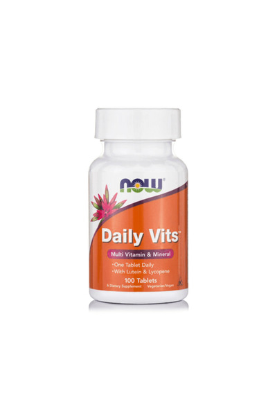Now Foods Now Daily Vits Multi (+Λυκοπένιο & Λουτεΐνη) - Χορτοφαγικό 100 Ταμπ...