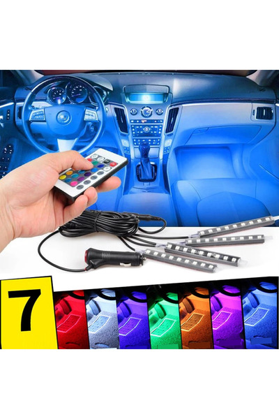 OEM Lumini UnderCar LED - RGB pentru interior sau exterior cu telecomanda - 22cm