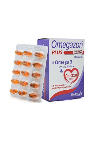 Healthaid Health Aid Omegazon Plus 60 Κάψουλες (Ω3+CoQ10)