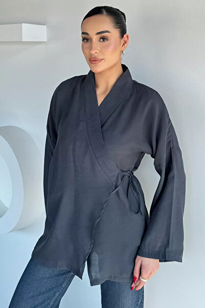 Aryena Smoked Women's Oversize Kimono