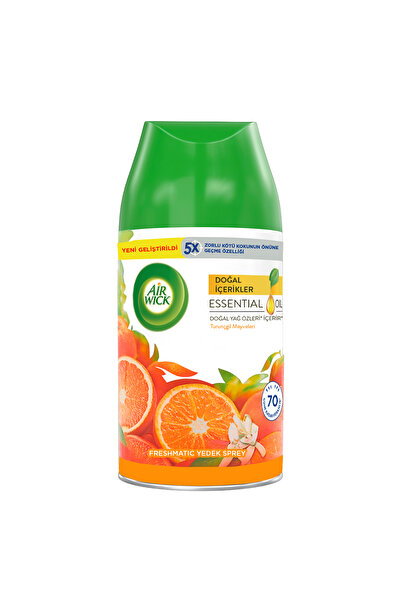 Air Wick Oda Kokusu Freshmatic Yedek Sprey Turunçgil Meyveleri, 250ml