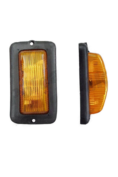 RapidAuto Lampa gabarit Universal, 12/24V, 50x95x30mm, portocaliu, cu LED, om...