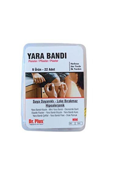 Dr Plus Yara Bandı İlk Yardım Kiti 22 Adet 9 Ürün