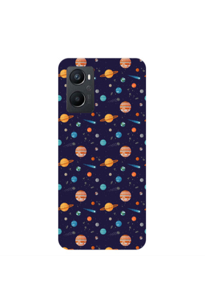 Other Oppo A 96 Planets Transparent Silicone TPU Θήκη