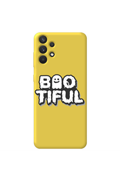 Other Samsung A32 4G Baotiful Yellow Colored Silicone TPU Θήκη