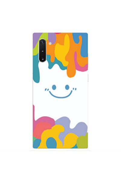 Other Samsung Note 10 Plus Oil Paint Smile Transparent Silicone TPU Θήκη