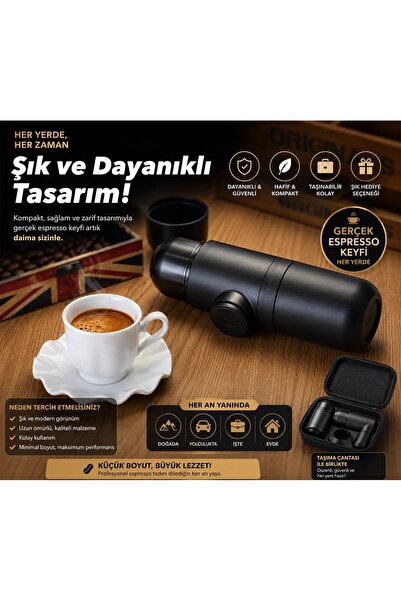 38 MBM MANUEL VE PORTATİF ESPRESSO MAKİNESİ