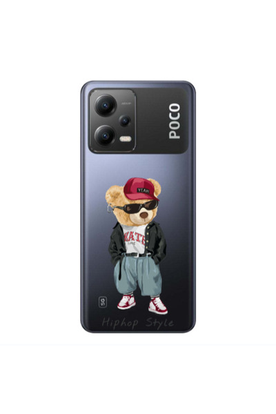 Other Xiaomi Poco X5 Hip hop style Transparent Silicone TPU Θήκη