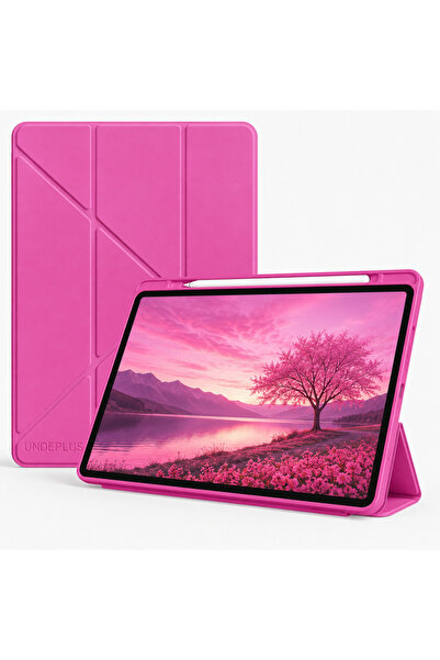 UnDePlus Samsung Galaxy Tab S10 Lite FE/S10/S9 FE/S9 Kılıf Kalem Bölmeli Trif...