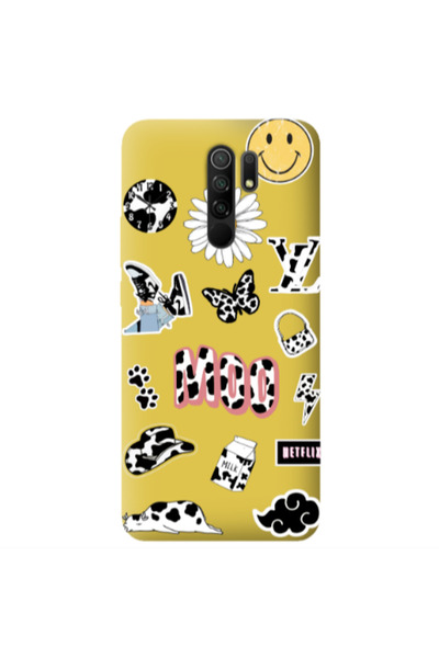 Other Xiaomi Redmi 9 Find Yourself 6 Yellow Colored Silicone TPU Θήκη