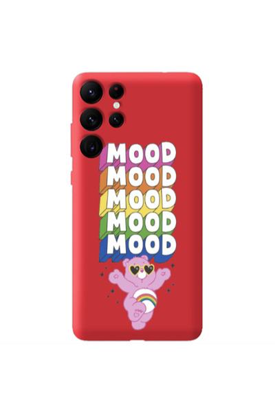 Other Samsung S22 Ultra Mood Red Colored Silicone TPU Θήκη