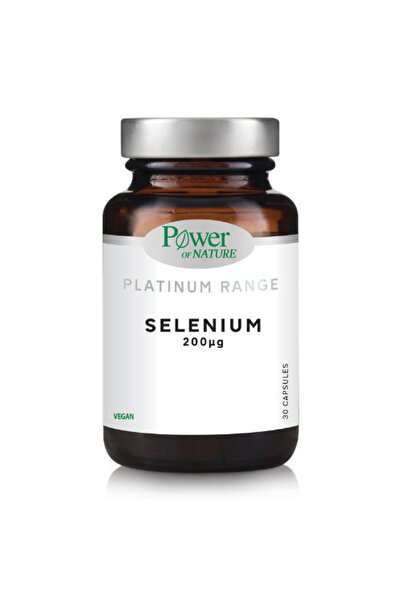 Power Health Πλατινένια Σειρά Σελήνιο 200MG 30 Κάψουλες