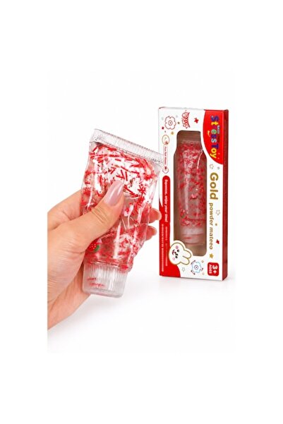 Needoh Антистрес играчка-сквиши във формата на паста за зъби с червени конфет...