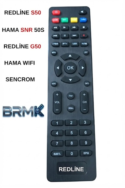 BRMK STORE Redline M440 -M440 Plus Hd Uydu Kumandası-LOGOSUZ