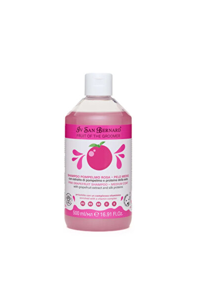 Iv San Bernard Șampon NOU cu Grapefruit Roz, pentru câini și pisici, 500ml