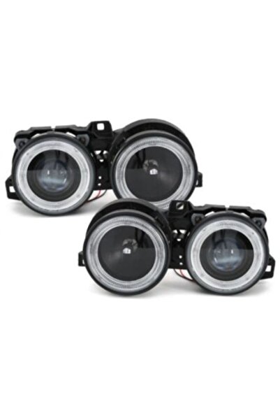 OEM Εμπρόσθια φώτα BMW E30 (1982-1994) - μαύρα, χωρίς λαμπτήρες (H7) - σετ τω...