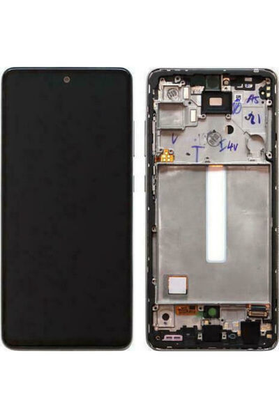 Samsung Οθόνη με μηχανισμό αφής για Galaxy A52s (Λευκό) Κωδικός: GH82-26861D